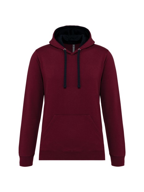 KARIBAN Sweat-shirt capuche contrastée homme /api/colors/6fadf67c-f6bc-4deb-afcb-9f4223227c0a personnalisable