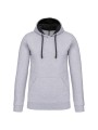 KARIBAN Sweat-shirt capuche contrastée homme /api/colors/4d32e1db-15c2-4afb-a795-282da2f118eb personnalisable