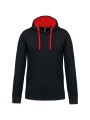 KARIBAN Sweat-shirt capuche contrastée homme /api/colors/b084ccc6-964d-4c40-a33e-0f276869188a personnalisable