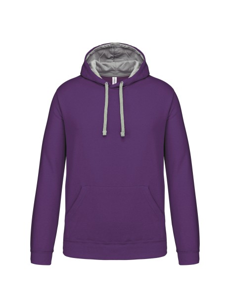 KARIBAN Sweat-shirt capuche contrastée homme /api/colors/e1c51d81-d9a1-4e04-a8ae-bb43c40a9d58 personnalisable