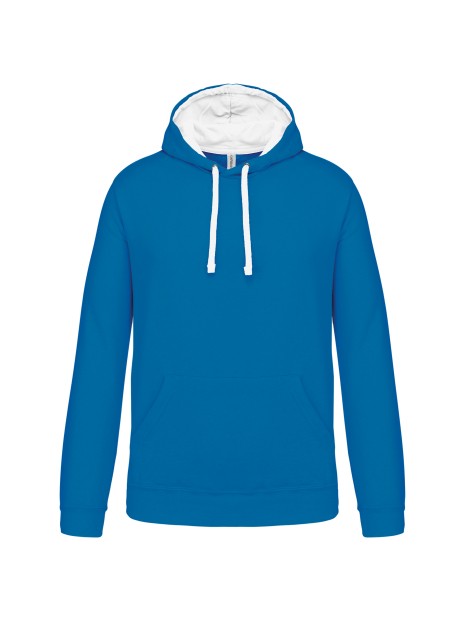 KARIBAN Sweat-shirt capuche contrastée homme /api/colors/f2674ec6-da79-4a0d-b3ce-3cefc5aba9c9 personnalisable