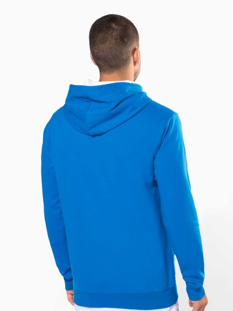 Sweat-shirts à personnaliser KARIBAN Sweat-shirt capuche contrastée homme 