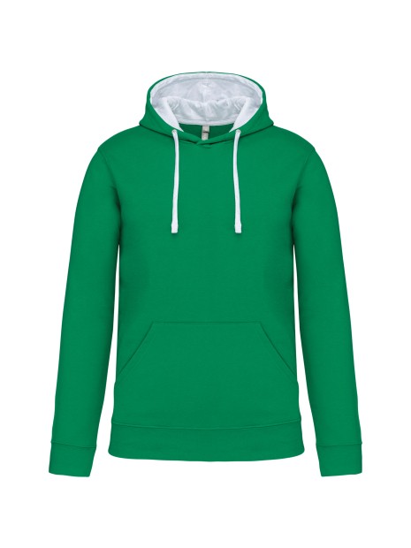 KARIBAN Sweat-shirt capuche contrastée homme /api/colors/39d480c5-9492-49dd-ba3f-25a56f687fe7 personnalisable