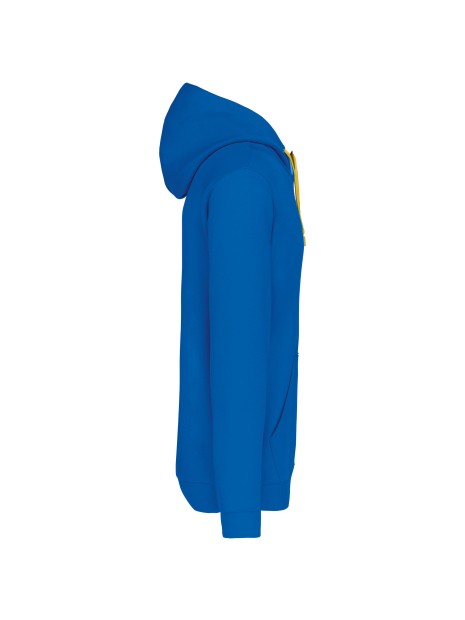 KARIBAN Sweat-shirt capuche contrastée homme /api/colors/b18501af-6d2c-408f-b77f-7928eff281d5 personnalisable