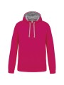 KARIBAN Sweat-shirt capuche contrastée homme /api/colors/3d5a50f9-ce81-435c-aee0-e9d0985a73b3 personnalisable