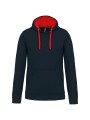 KARIBAN Sweat-shirt capuche contrastée homme /api/colors/cba79c5b-15c2-46d3-805c-91697cc52b48 personnalisable