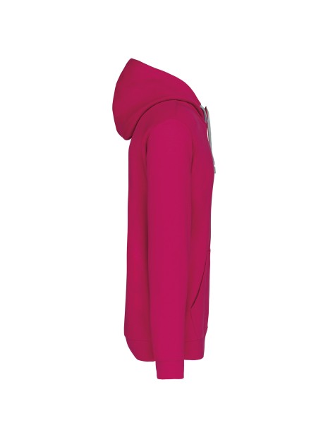 KARIBAN Sweat-shirt capuche contrastée homme /api/colors/3d5a50f9-ce81-435c-aee0-e9d0985a73b3 personnalisable