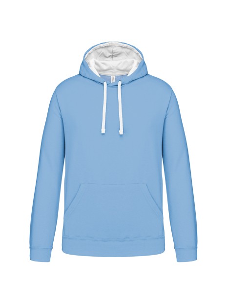 KARIBAN Sweat-shirt capuche contrastée homme /api/colors/a0458ad3-5eb8-4cce-8bde-363bb10284a7 personnalisable