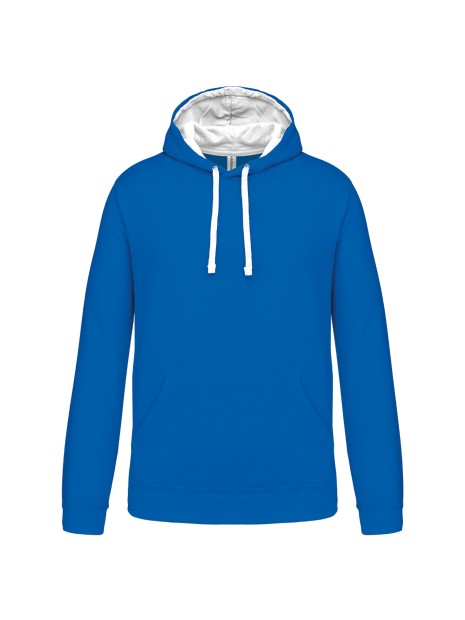 KARIBAN Sweat-shirt capuche contrastée homme /api/colors/308928a4-2cf6-4fb5-ab5c-859e76d3222d personnalisable