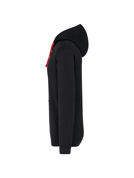 KARIBAN Sweat-shirt capuche contrastée homme /api/colors/b084ccc6-964d-4c40-a33e-0f276869188a personnalisable