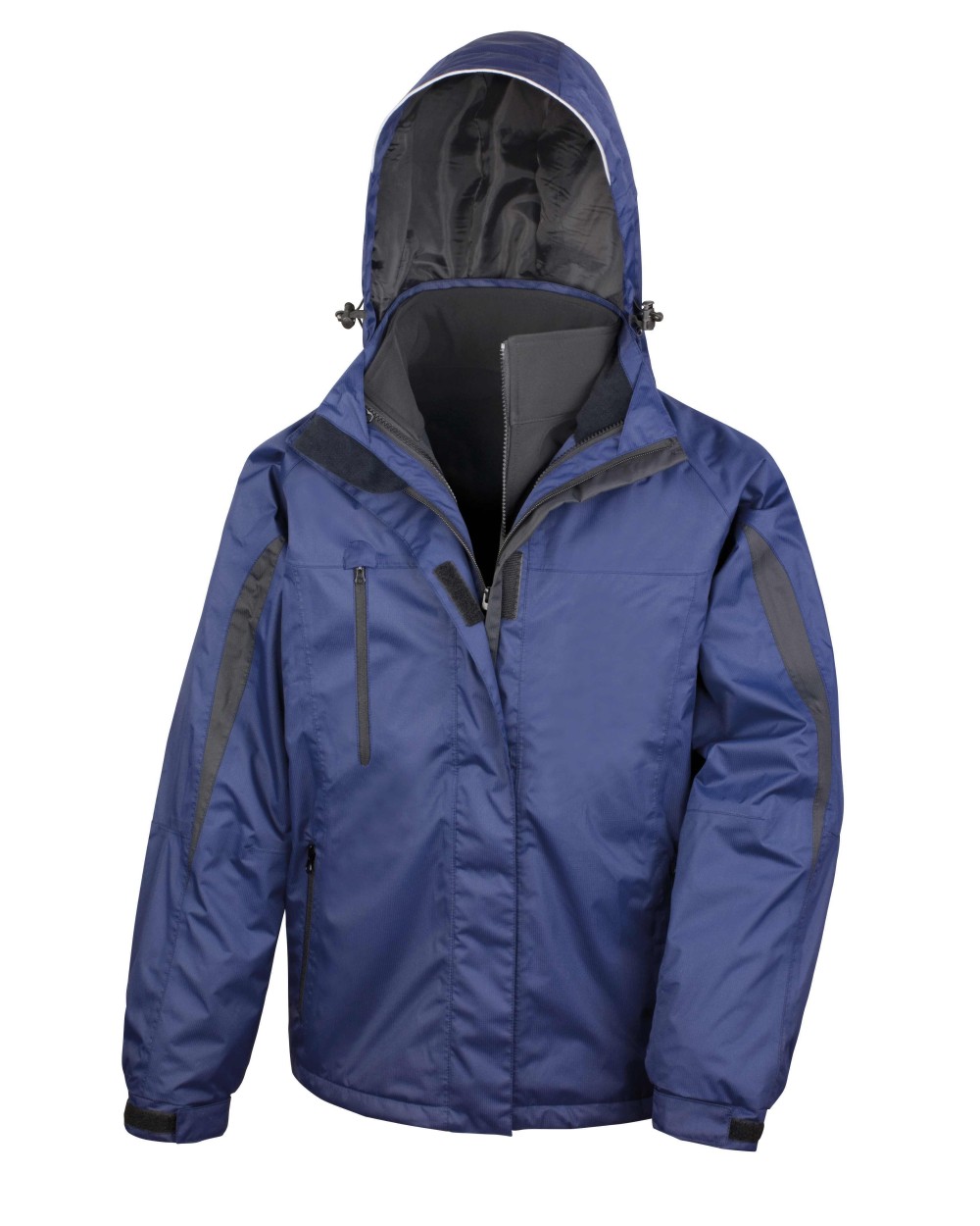 Jassen RESULT Mens 3-in-1 Journey Jack met Softshell - Binnenjas voor bedrukking &amp; borduring