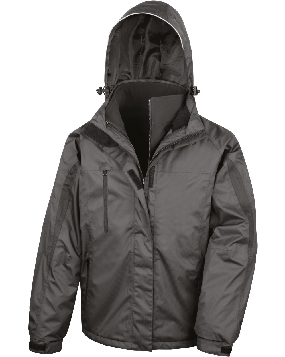 Vestes personnalisable RESULT Parka 3en1 intérieur Softshell