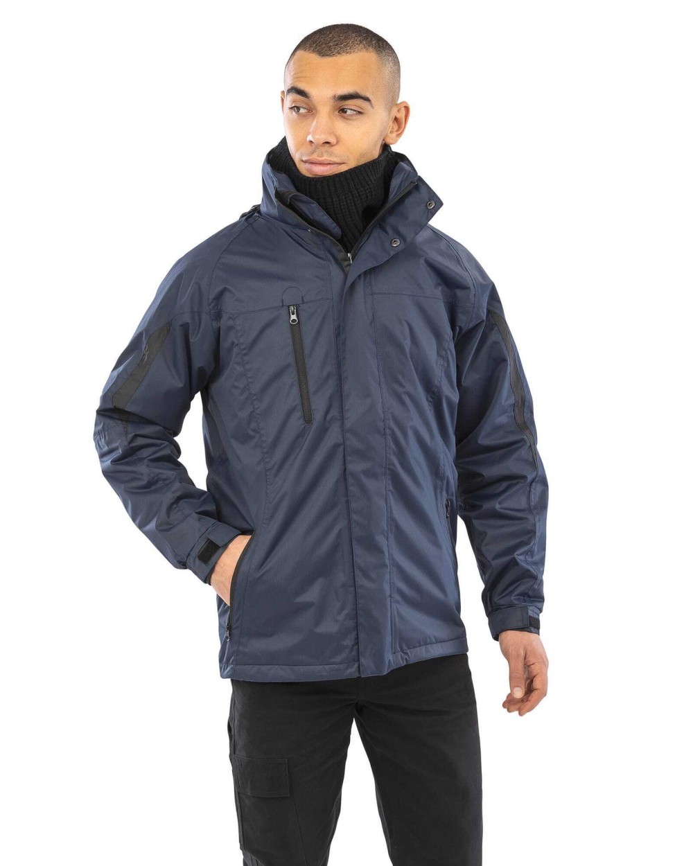 Jassen RESULT Mens 3-in-1 Journey Jacket with Softshell - Binnenjas voor bedrukking &amp; borduring