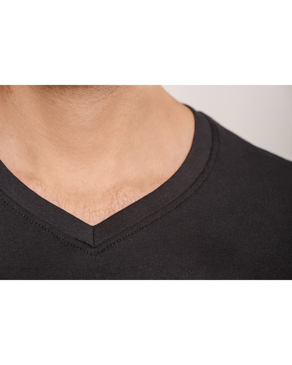 T-shirts HRM Men´s Luxury V-Neck Tees voor bedrukking &amp; borduring