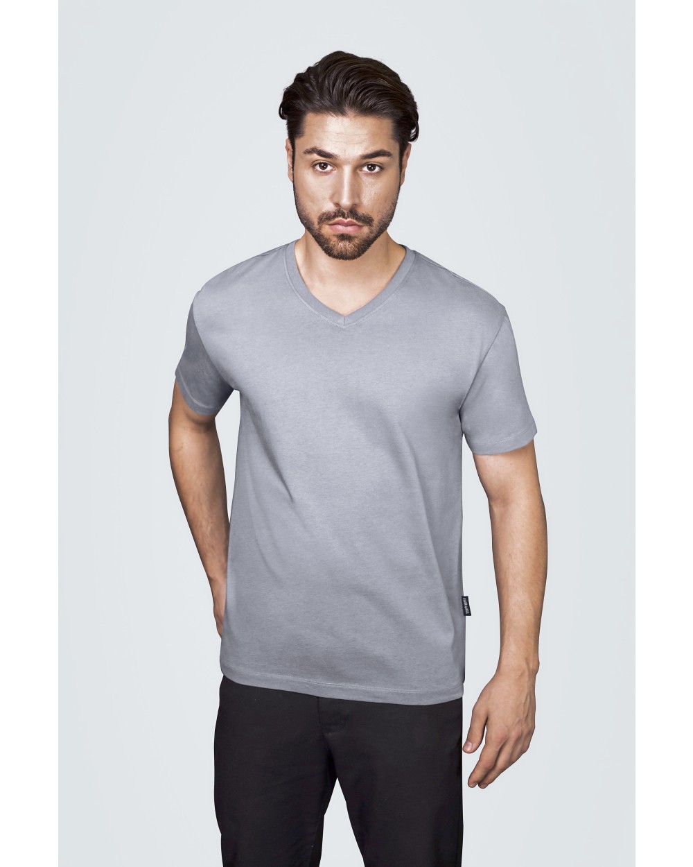HRM Men´s Luxury V-Neck Tees T-Shirts personalisierbar
