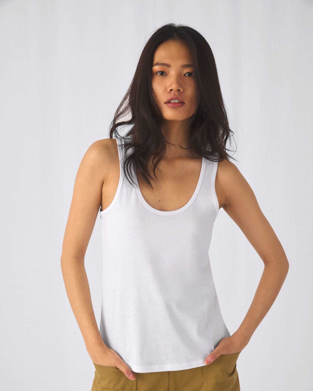 B&C Ladies' organic tank top Inspire T-Shirts personalisierbar
