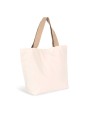 Tassen & Zakken KIMOOD Grote, gerecyclede shopper met platte bodem voor bedrukking &amp; borduring