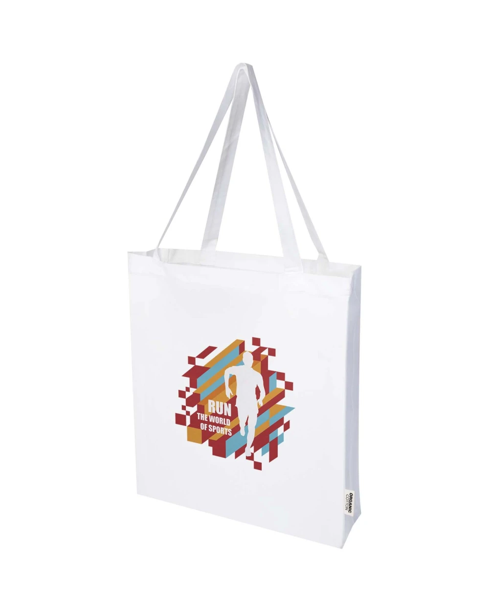 Tote bags 4DO Odisha 180 g/m² OCS biologisch katoenen draagtas 14L voor bedrukking &amp; borduring