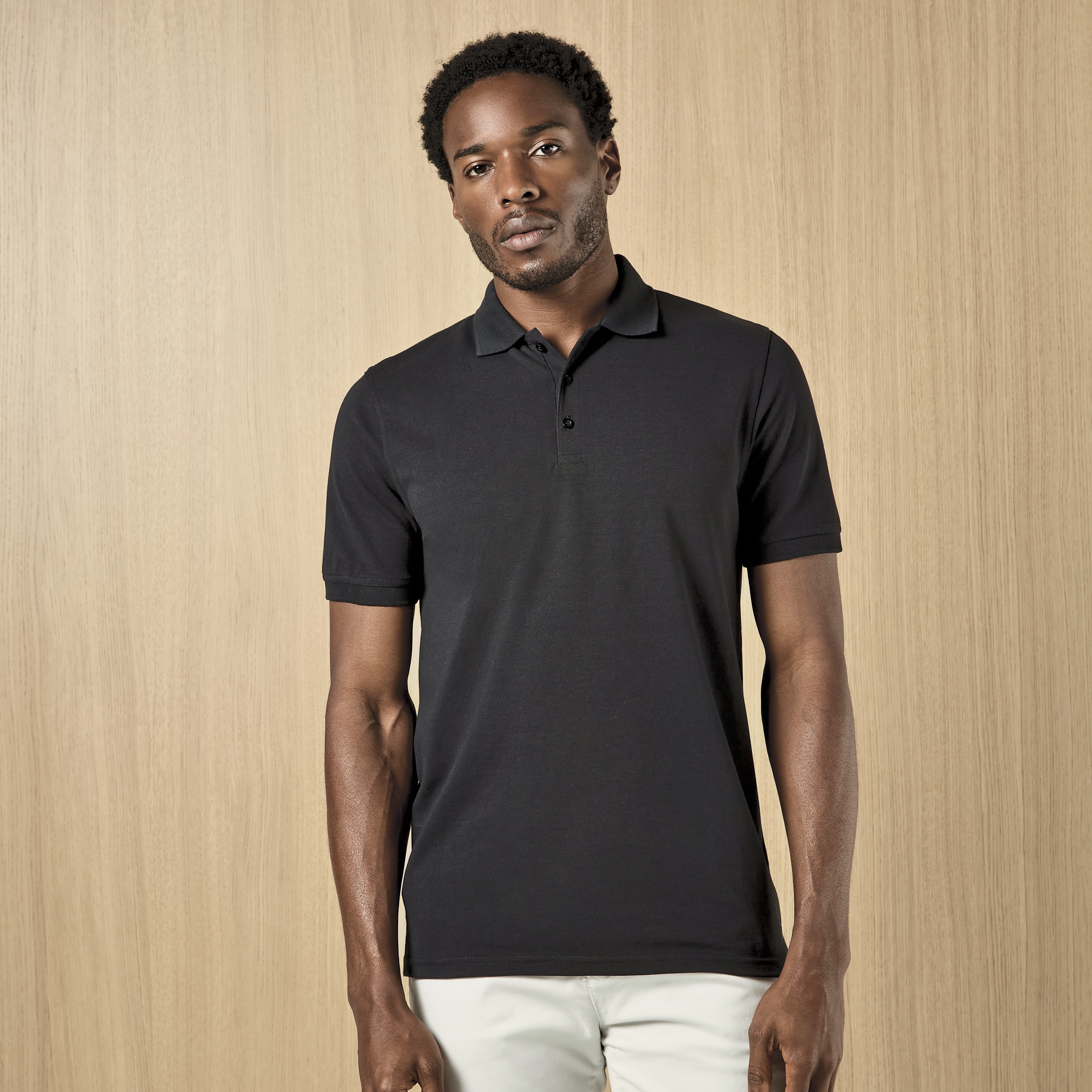 KUSTOM KIT Klassik Heavy Weight Slim Fit Polo Superwash® 60° Poloshirts personalisierbar