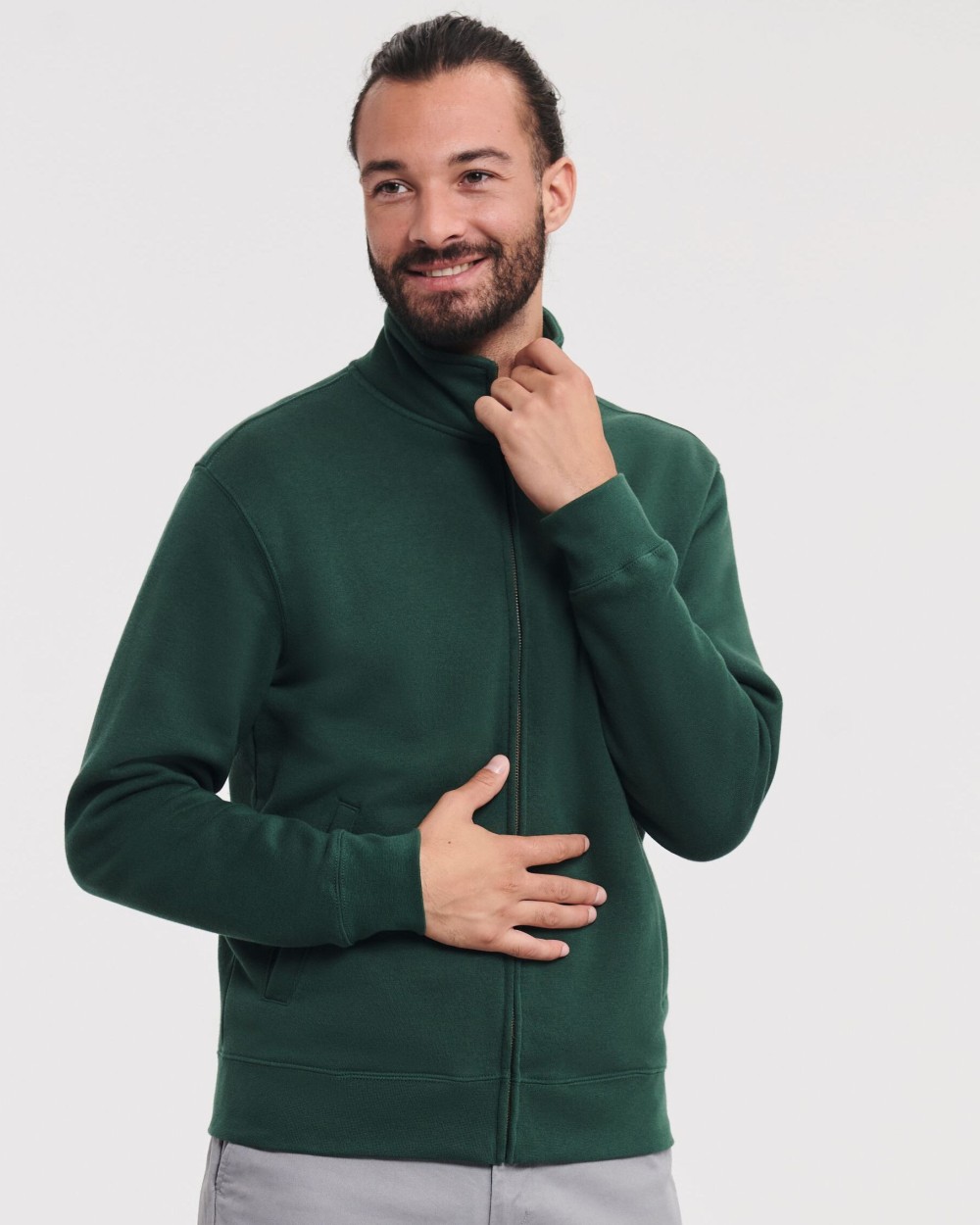 RUSSELL Men´s Authentic Sweat Jacket Sweatshirts personalisierbar