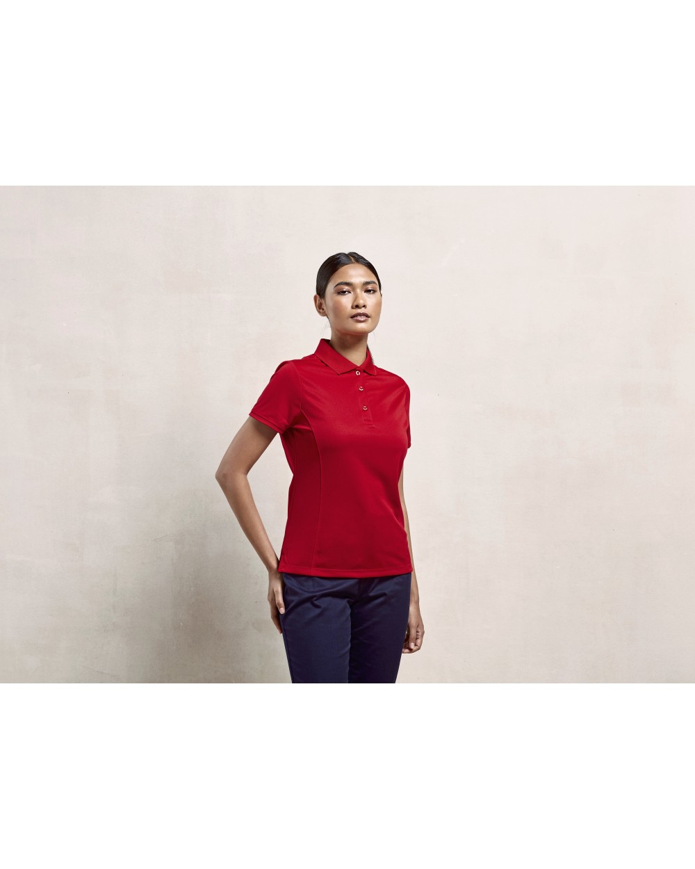 Polos personnalisable PREMIER Womens Coolchecker Piqué Polo
