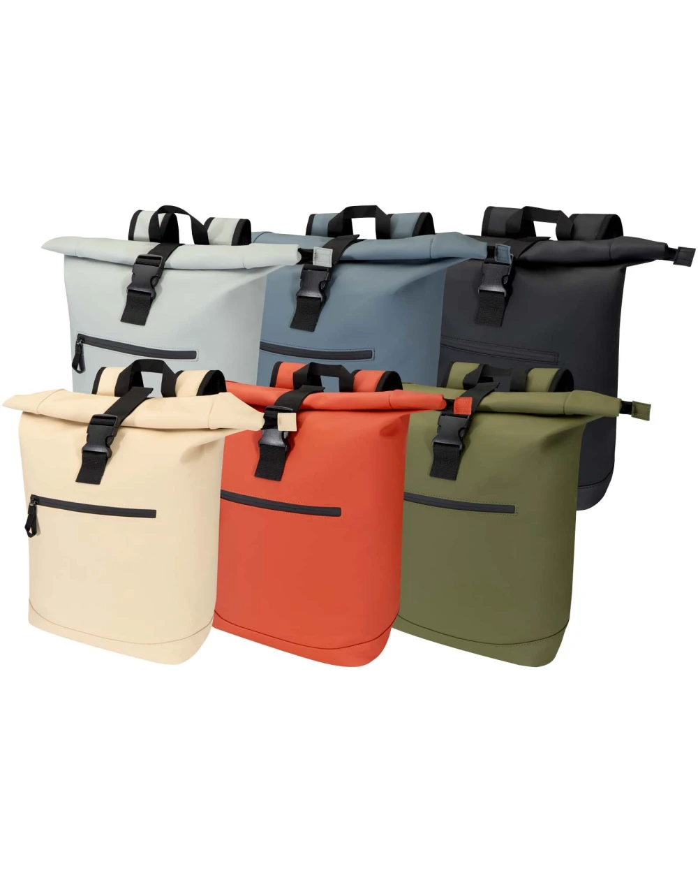 Tassen & Zakken 4DO Resi Plus 15 inch GRS gerecyclede roltop rugzak 18 l voor bedrukking &amp; borduring