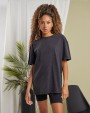 T-shirts BUILD YOUR BRAND LADIES OVERSIZED ACID WASH TEE voor bedrukking &amp; borduring