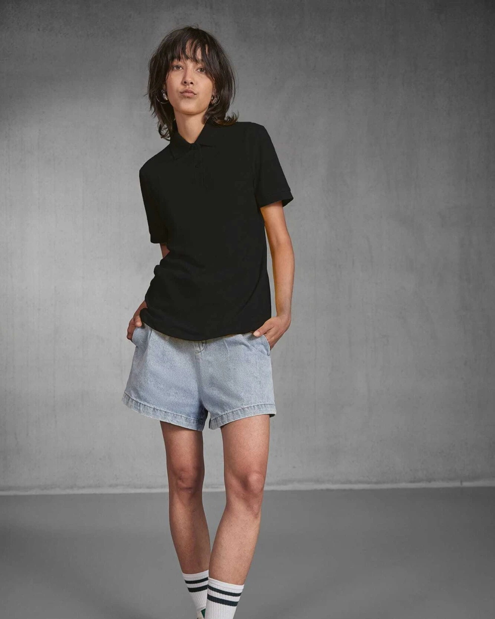 Polo's B&C MY ECO POLO 65/35 Dames korte mouwen voor bedrukking &amp; borduring