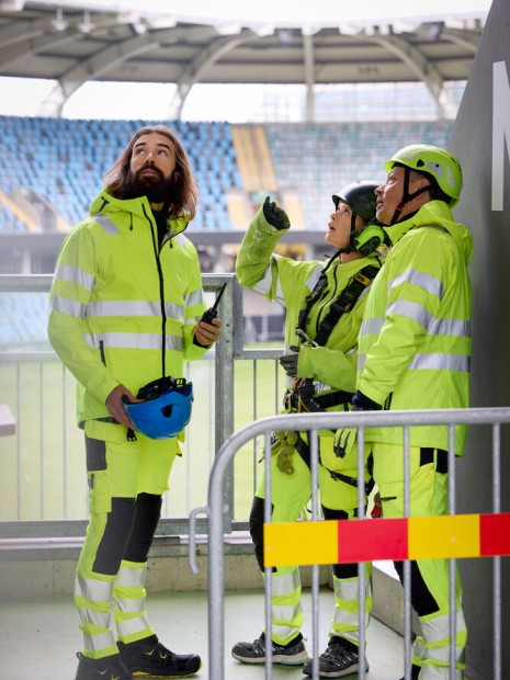 Pantalons à personnaliser PROJOB 6573 PANTALON STRETCH - EN ISO 20471 CLASSE 2/1 