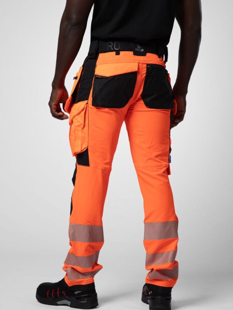 Pantalons à personnaliser PROJOB 6573 PANTALON STRETCH - EN ISO 20471 CLASSE 2/1 
