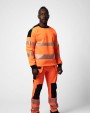 Pantalons personnalisable PROJOB 6573 PANTALON STRETCH - EN ISO 20471 CLASSE 2/1
