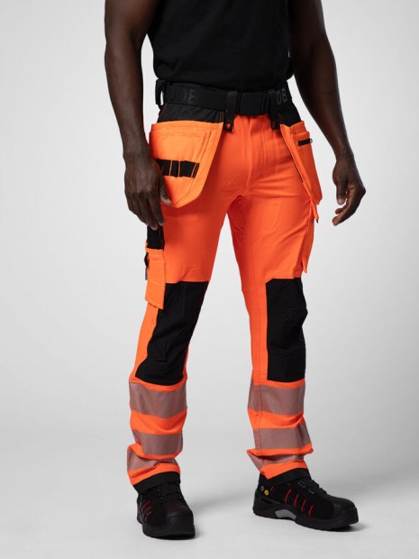 Pantalons à personnaliser PROJOB 6573 PANTALON STRETCH - EN ISO 20471 CLASSE 2/1 