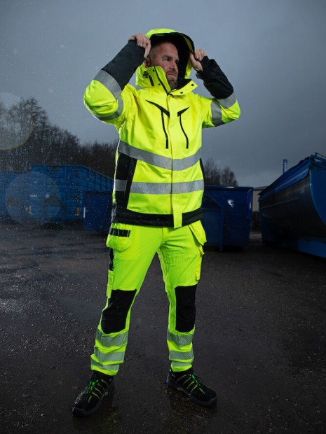 Pantalons à personnaliser PROJOB 6573 PANTALON STRETCH - EN ISO 20471 CLASSE 2/1 