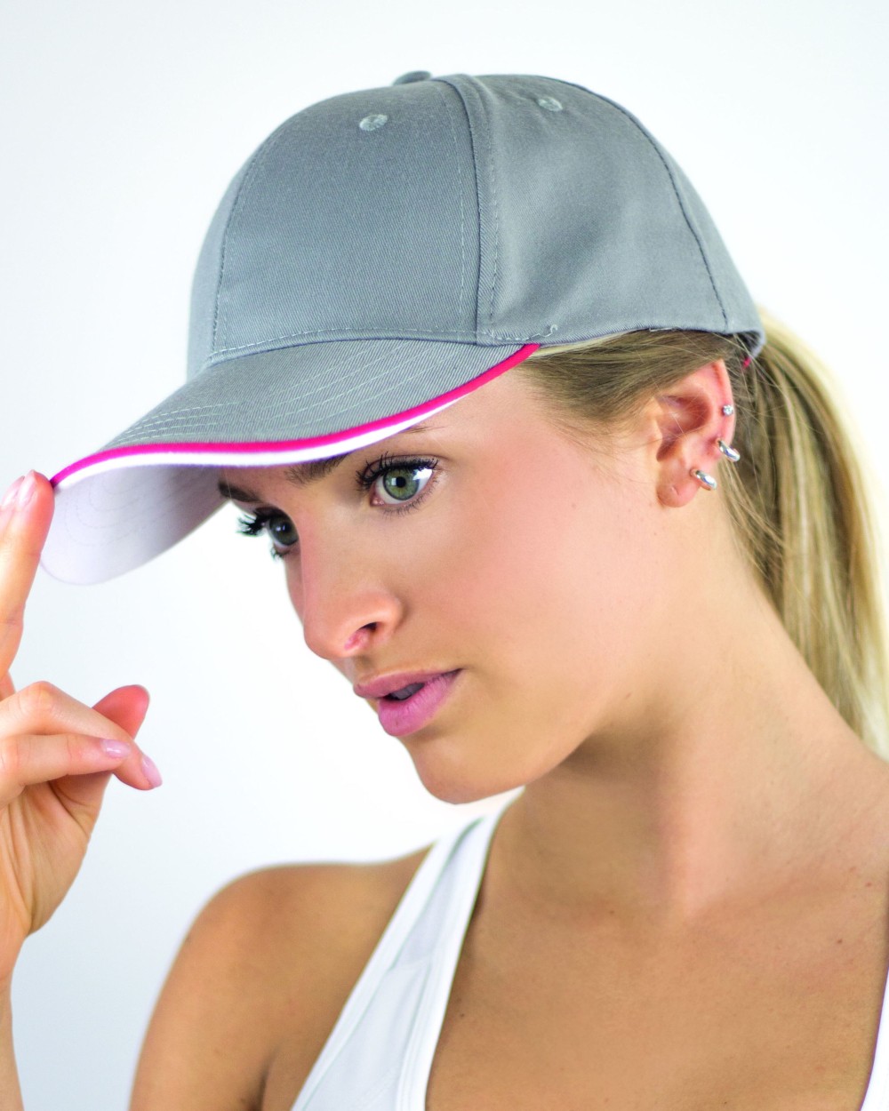 Casquettes personnalisable ATLANTIS ZOOM PIPING CAP SANDWICH