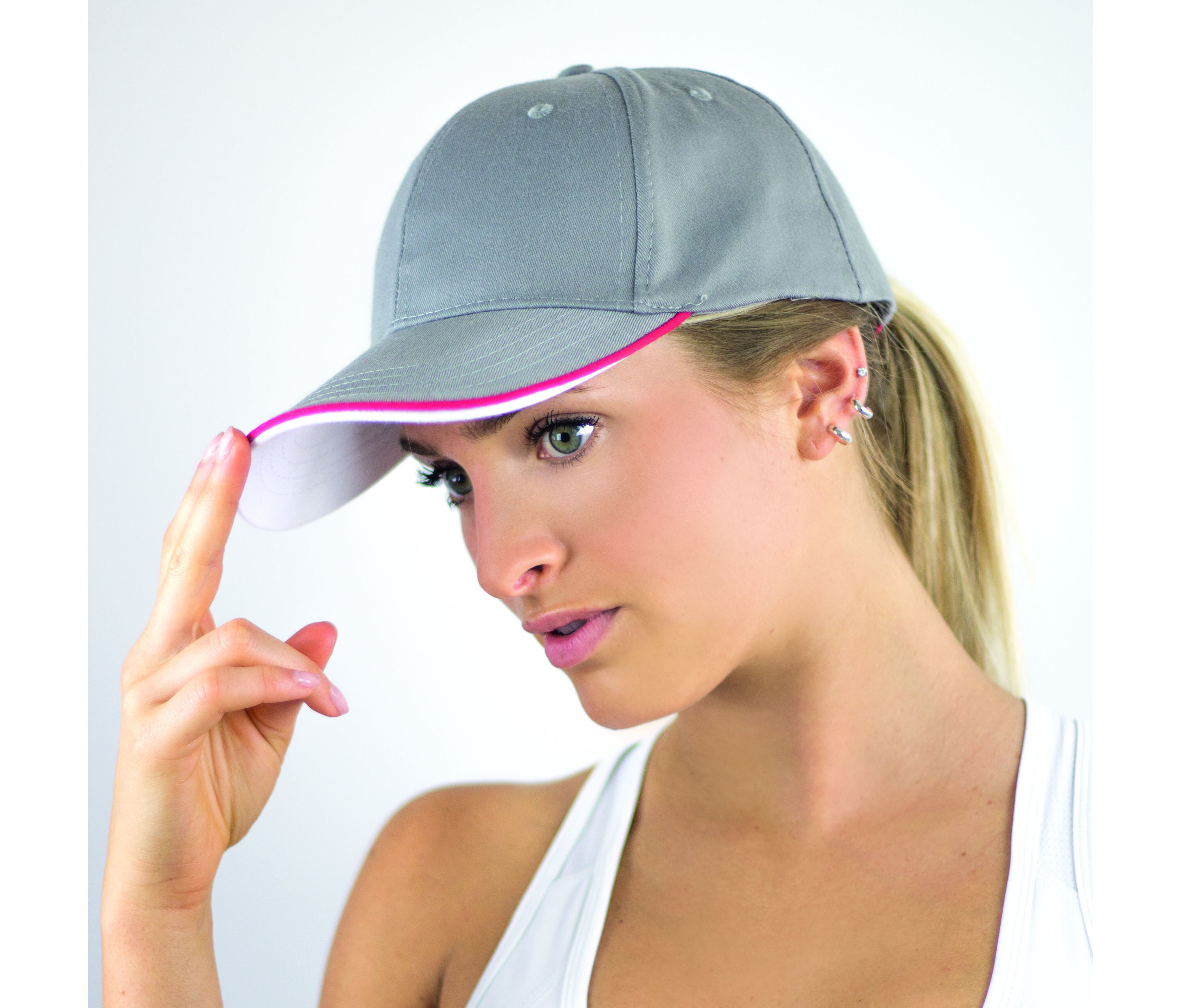 Casquettes personnalisable ATLANTIS ZOOM PIPING CAP SANDWICH