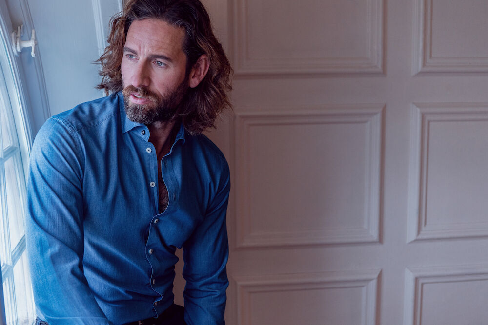 Chemises personnalisable J. HARVEST & FROST Indigo Bow 130 
Chemise Slim Fit Hommes