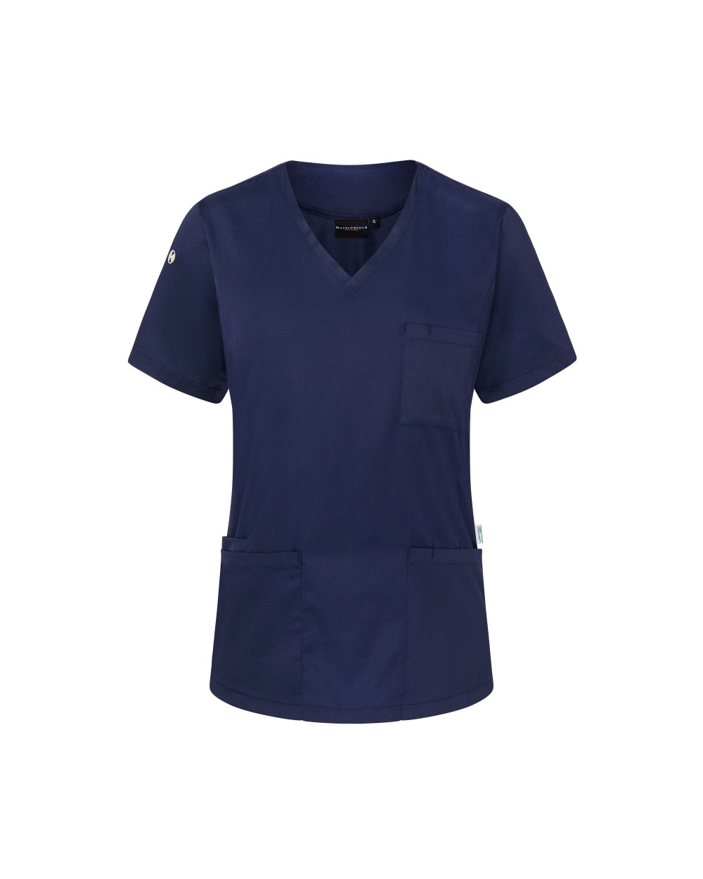 Schorten KARLOWSKY SHORT-SLEEVE LADIES' SLIP-ON TUNIC ESSENTIAL voor bedrukking &amp; borduring