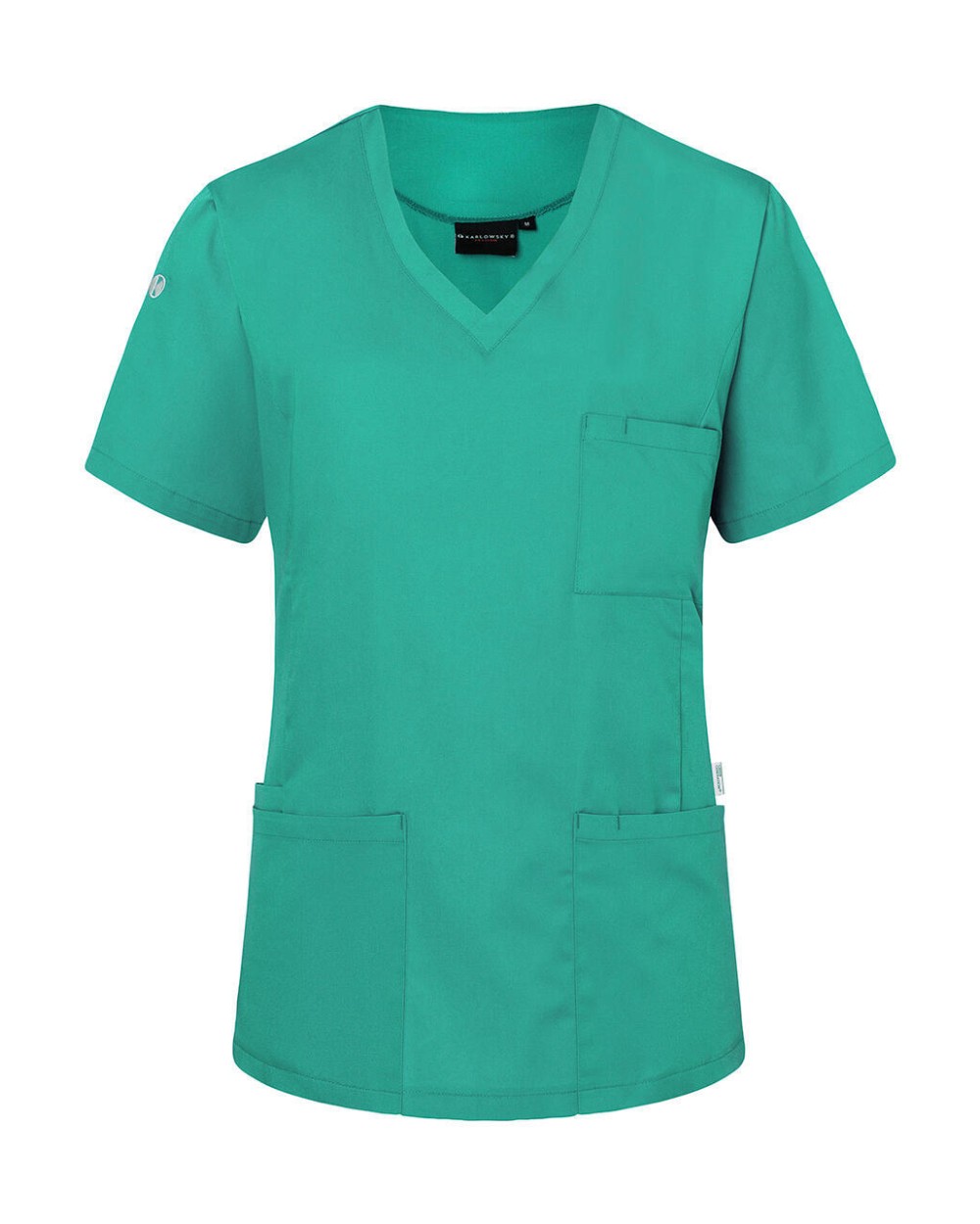 Schorten KARLOWSKY SHORT-SLEEVE LADIES' SLIP-ON TUNIC ESSENTIAL voor bedrukking &amp; borduring