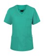 Schorten KARLOWSKY SHORT-SLEEVE LADIES' SLIP-ON TUNIC ESSENTIAL voor bedrukking &amp; borduring