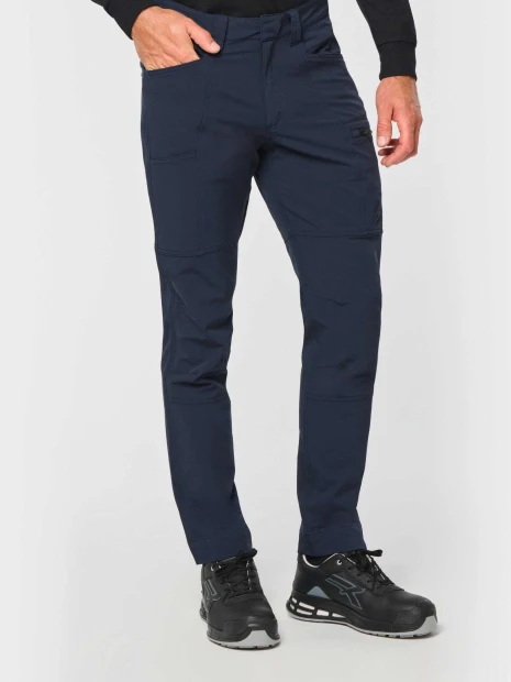 Pantalons à personnaliser WK. DESIGNED TO WORK Pantalon recyclé stretch homme 