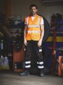 Gilets de sécurité à personnaliser YOKO Gilet haute visibilité à maille ajourée recyclée 