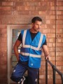 Gilets de sécurité à personnaliser YOKO Gilet haute visibilité à maille ajourée recyclée 