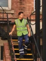 Gilets de sécurité à personnaliser YOKO Gilet haute visibilité à maille ajourée recyclée 