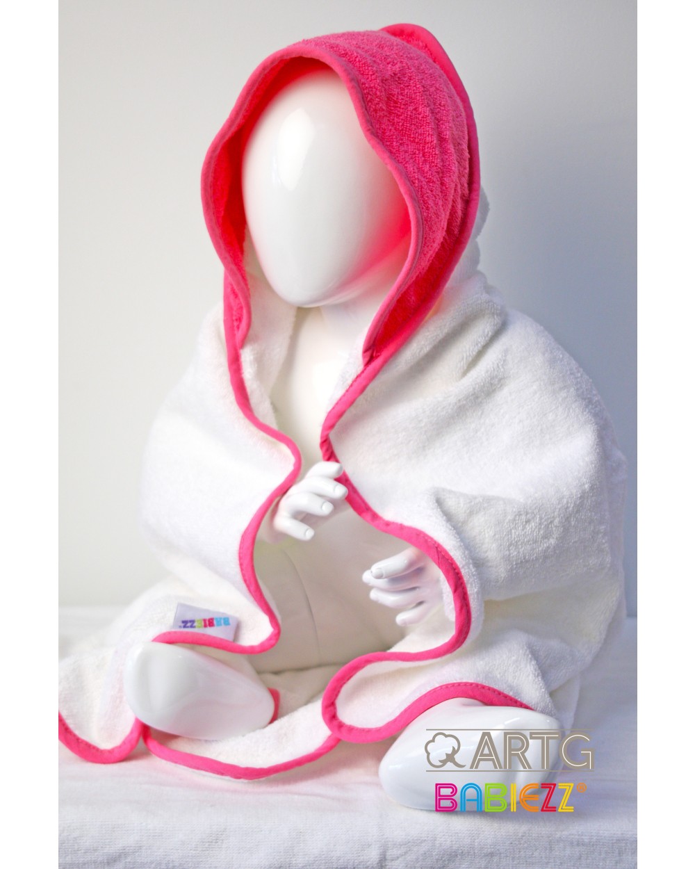 Produits éponges personnalisable A&R Babiezz® Hooded Towel