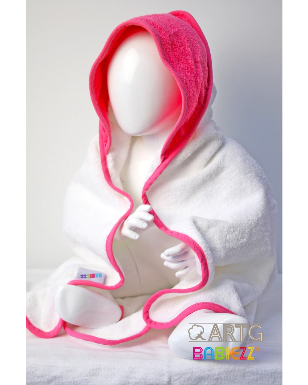 Produits éponges personnalisable A&R Babiezz® Hooded Towel