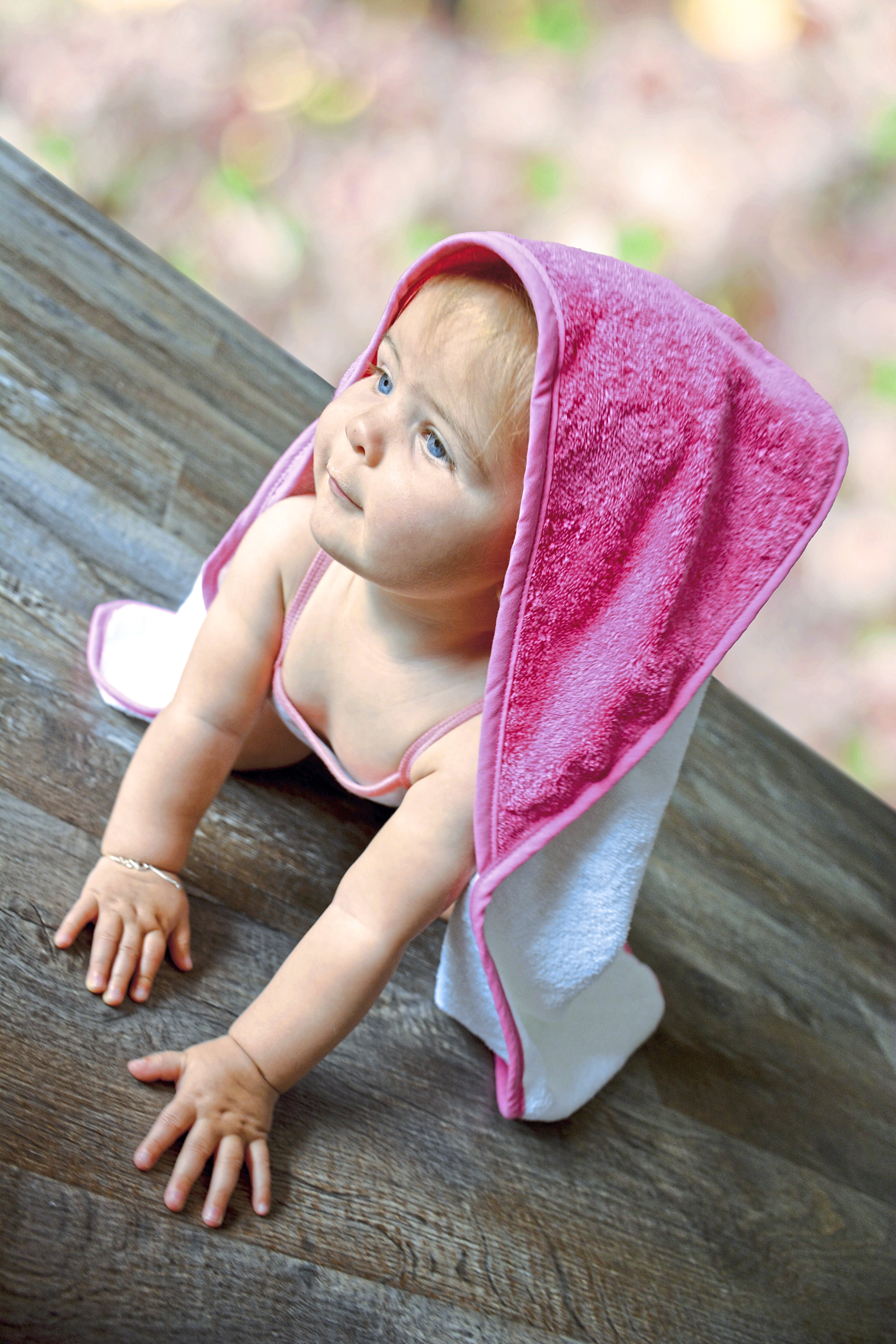 Produits éponges personnalisable A&R Babiezz® Hooded Towel