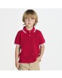 Polos personnalisable JHK CONTRASTED KID POLO
