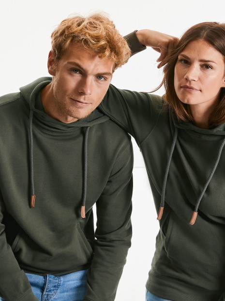 Sweat-shirts à personnaliser RUSSELL PURE ORGANIC HOODED SWEAT 