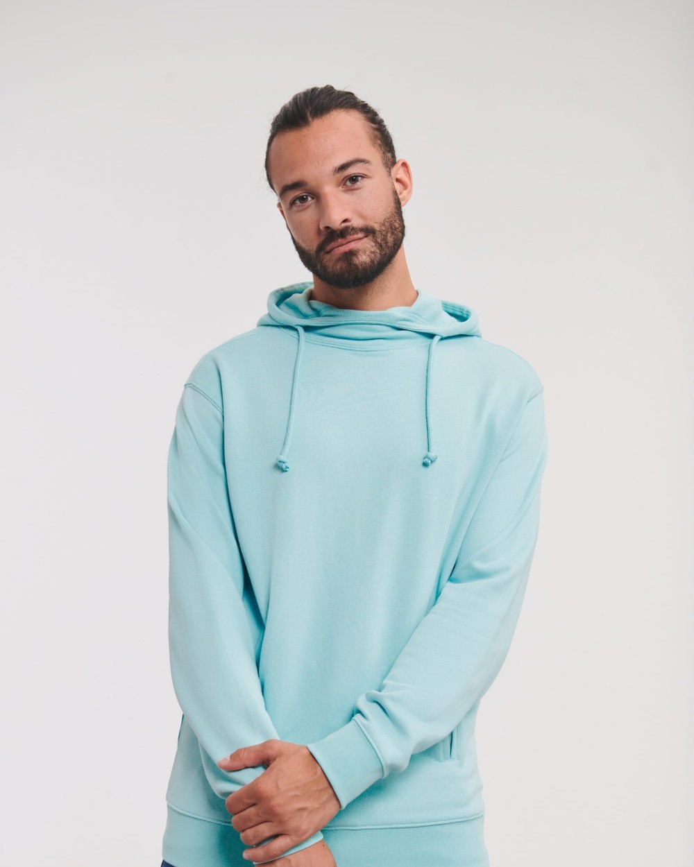 Sweaters & hoodies RUSSELL PURE ORGANIC HOODED SWEAT voor bedrukking &amp; borduring