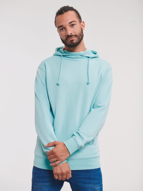 Sweat-shirts à personnaliser RUSSELL PURE ORGANIC HOODED SWEAT 